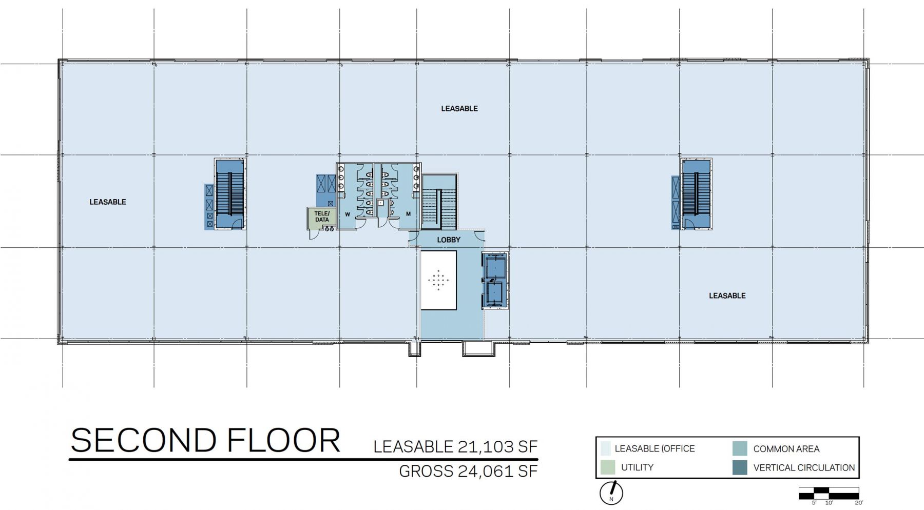 Gray's Landing Office Second Floor Plan