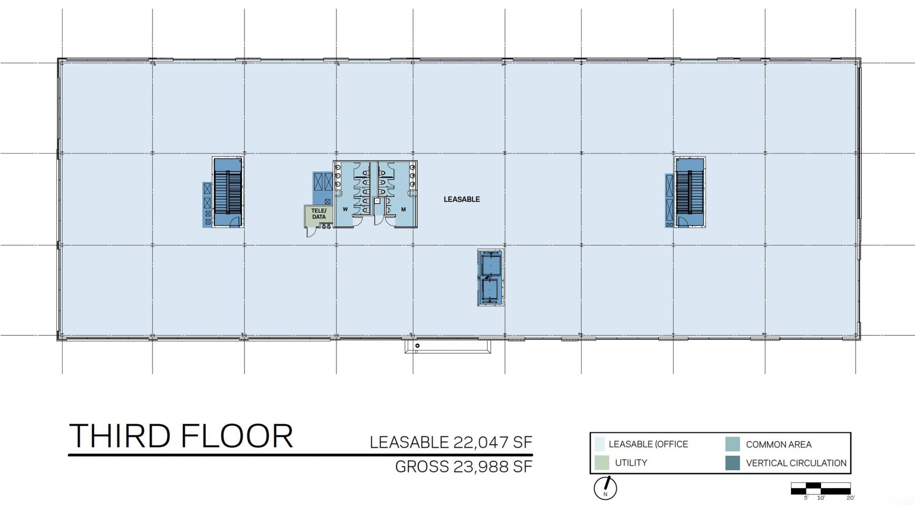 Gray's Landing Office Third Floor Plan