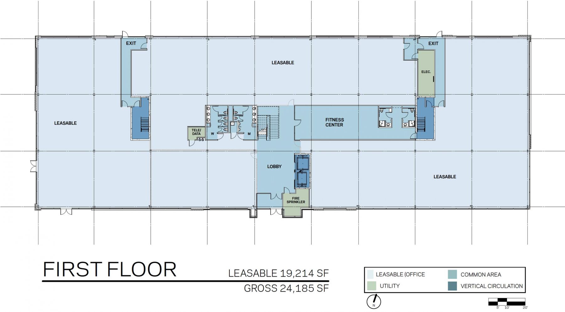 Gray's Landing Office First Floor Plan